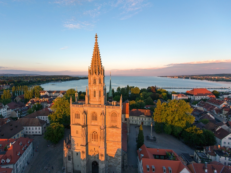 Cathedral of Konstanz from above, Reference: Tourist-Information Konstanz GmbH / Mende