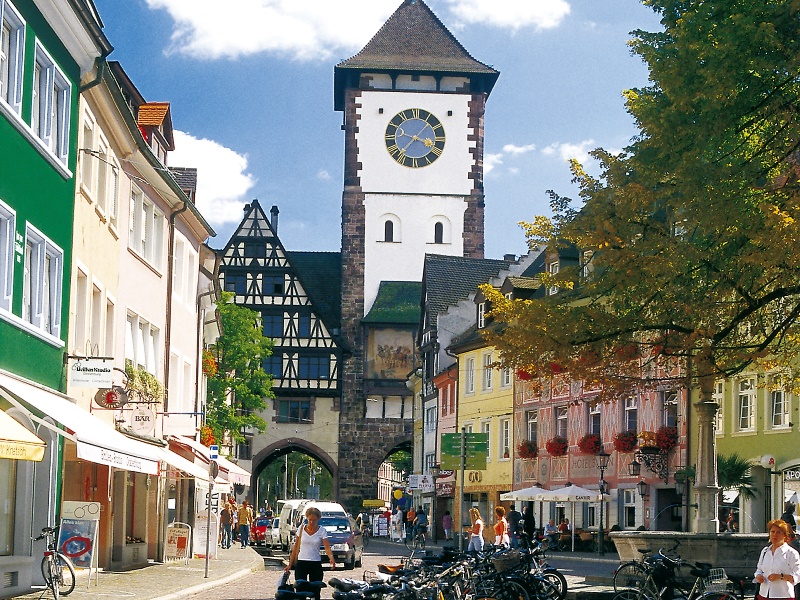 View of the Schwabentor © FWTM/ Schoenen