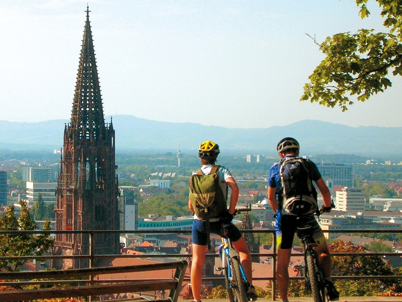 View of Freiburg from Kanonenplatz © FWTM/ Schoenen