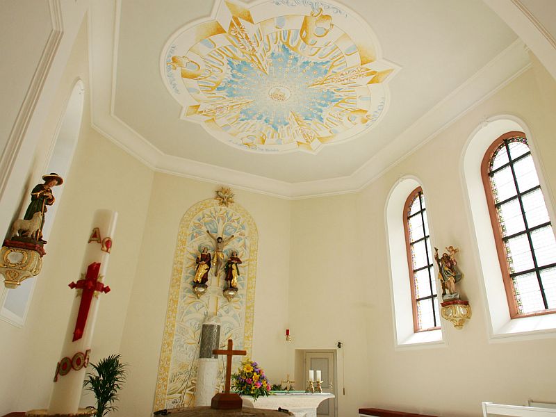 Altarraum der Gremmelsbacher Kirche