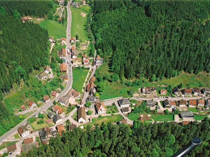 Luftbild von Nußbach