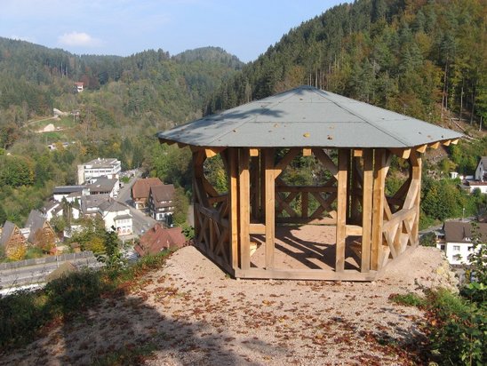 Ausblick vom Rigi-Pavillon