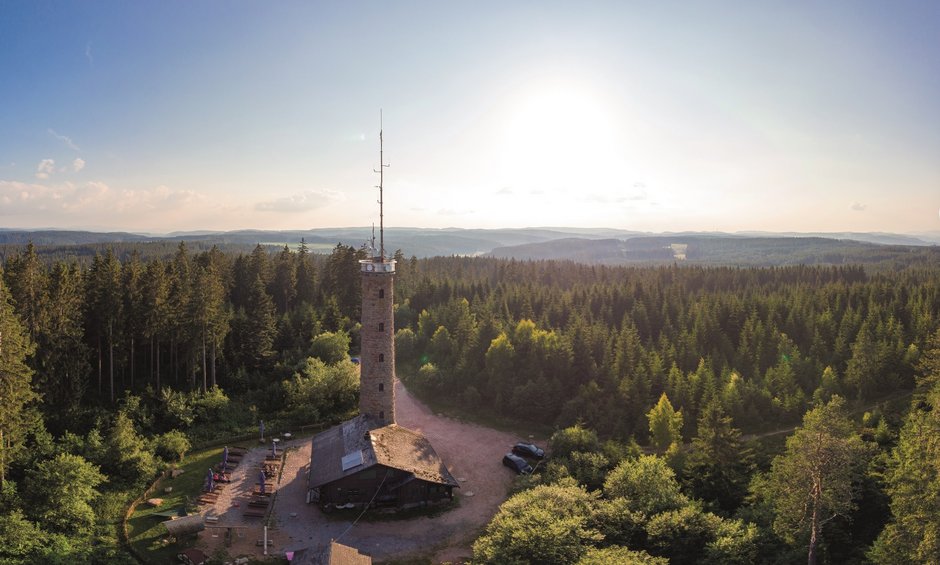 Luftaufnahme Stöcklewaldturm