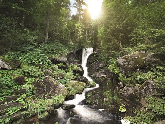 Die reine Luft in der Wasserfallstadt wirkt positiv auf Menschen